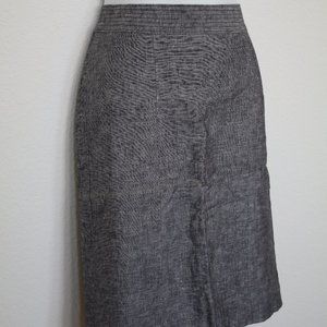 BANANA REPUBLIC LINEN Straight Pencil SKIRT Classic Style - Size 0 - NWT